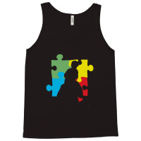 Autism Awareness T  Shirt Proud Dad Of The Toughest Boy I Know Autism Tank Top | Artistshot