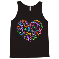 Cancer Ribbon Heart Tank Top | Artistshot