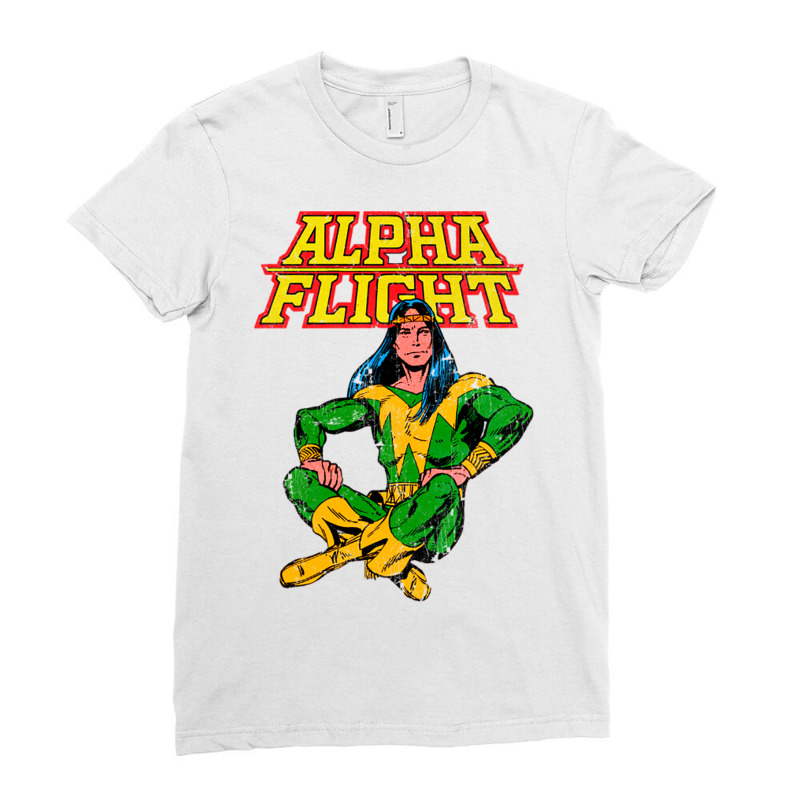 Alpha Flight Shaman Ladies Fitted T-Shirt by Rob Store | Artistshot