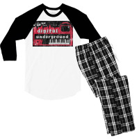 Digital Underground Tape Men's 3/4 Sleeve Pajama Set | Artistshot