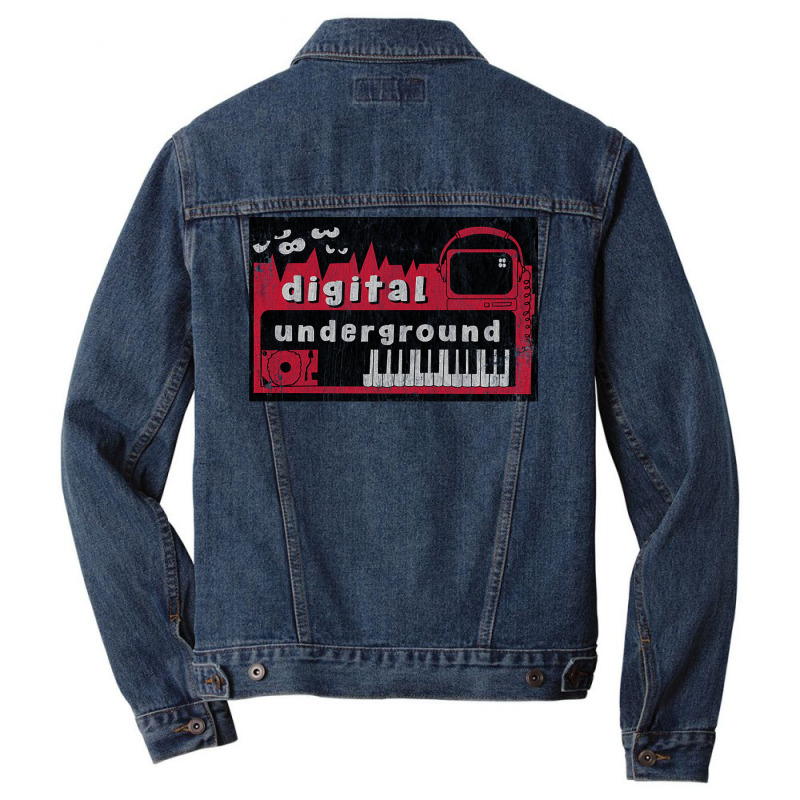 Digital Underground Tape Men Denim Jacket by Rob Store | Artistshot