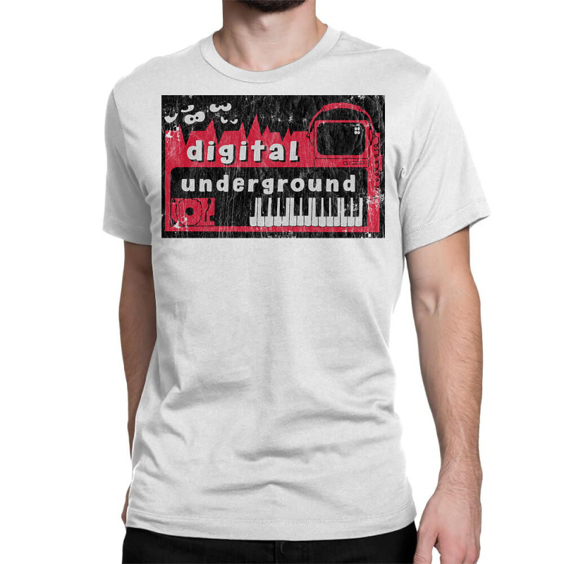 Digital Underground Tape Classic T-shirt by Rob Store | Artistshot