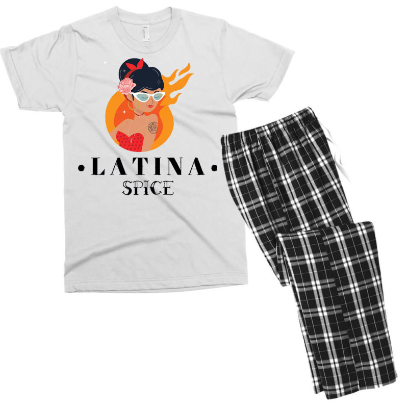 Latina Girl Men's T-shirt Pajama Set by Rob Store | Artistshot