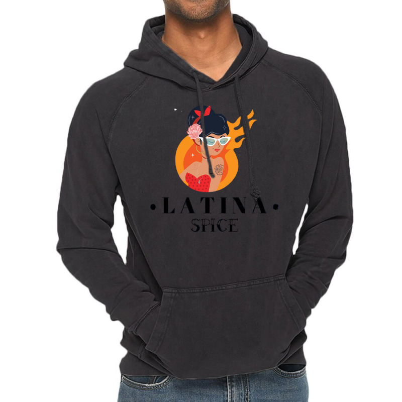 Latina Girl Vintage Hoodie by Rob Store | Artistshot