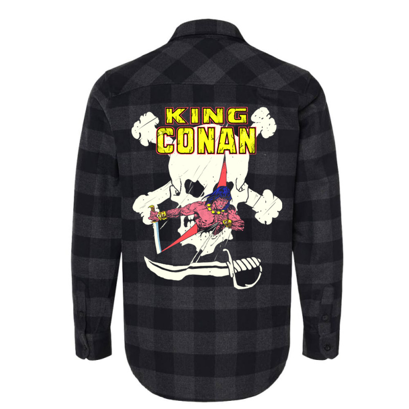 King Conan Flannel Shirt | Artistshot