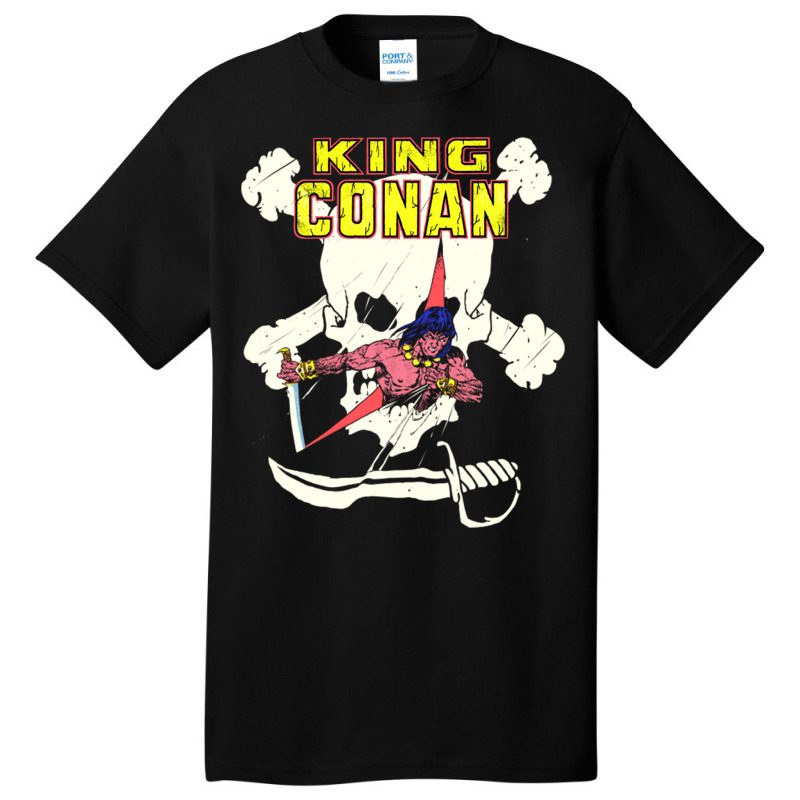 King Conan Basic T-shirt | Artistshot