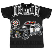 Police Academy Graphic T-shirt | Artistshot