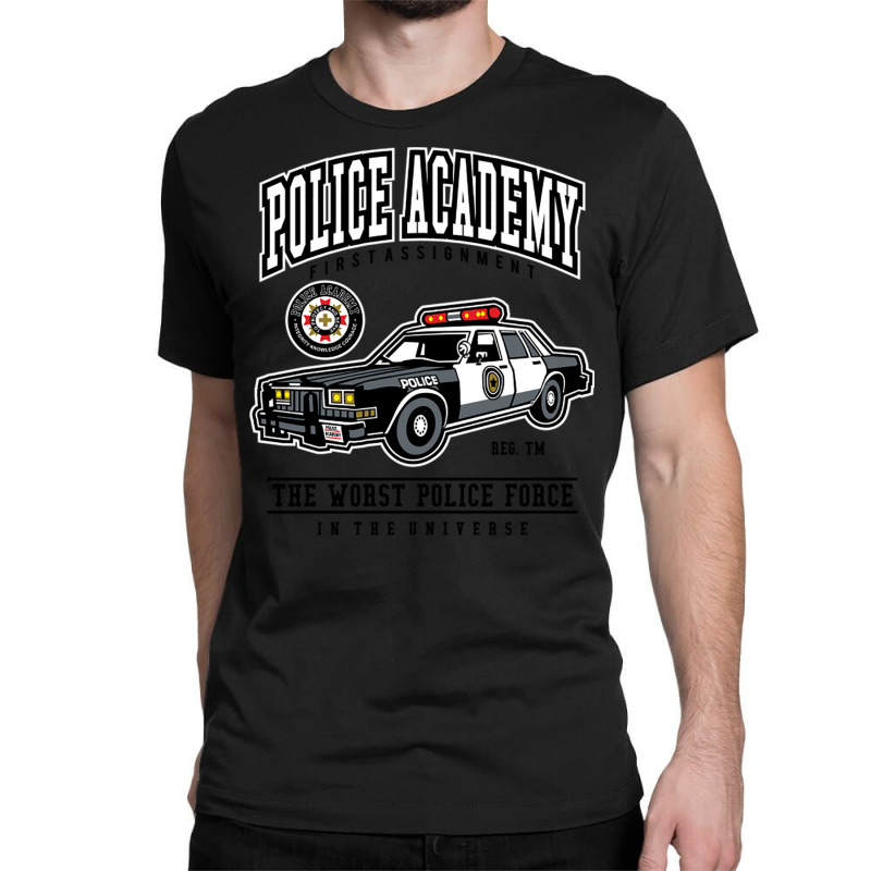 Police Academy Classic T-shirt by Rob Store | Artistshot