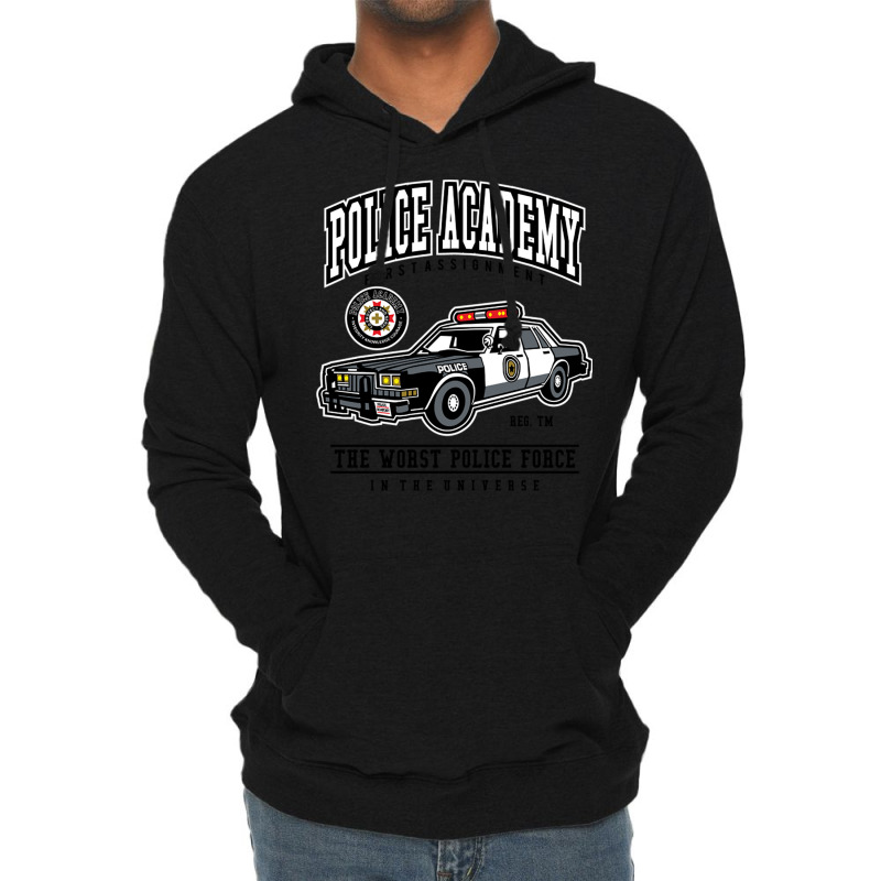 Police Academy Lightweight Hoodie by Rob Store | Artistshot