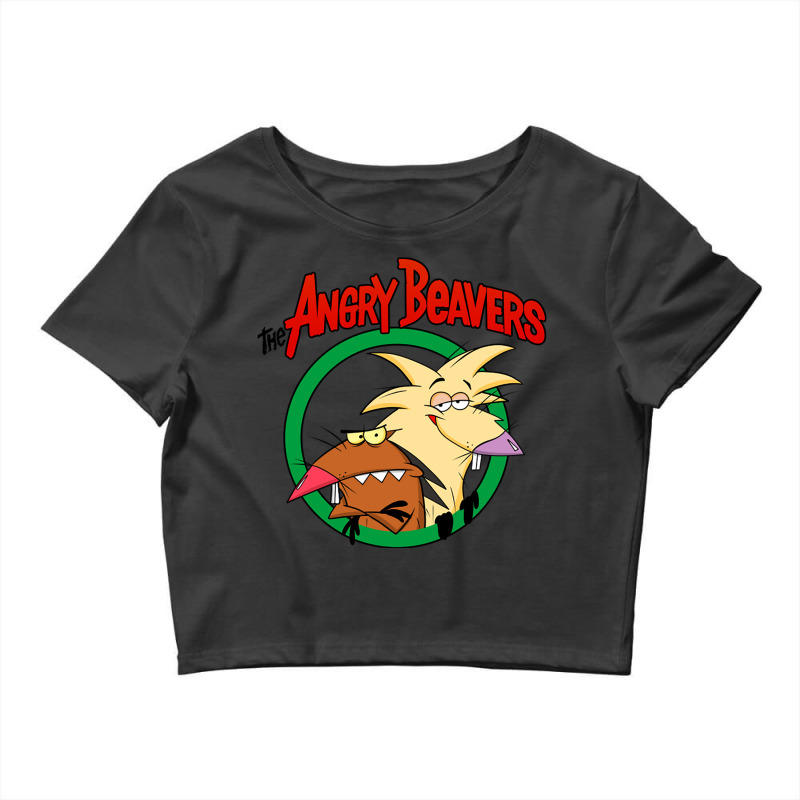 The Angry Beavers V.2 Crop Top by Rob Store | Artistshot