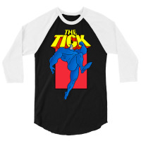 The Tick Cartoon 3/4 Sleeve Shirt | Artistshot