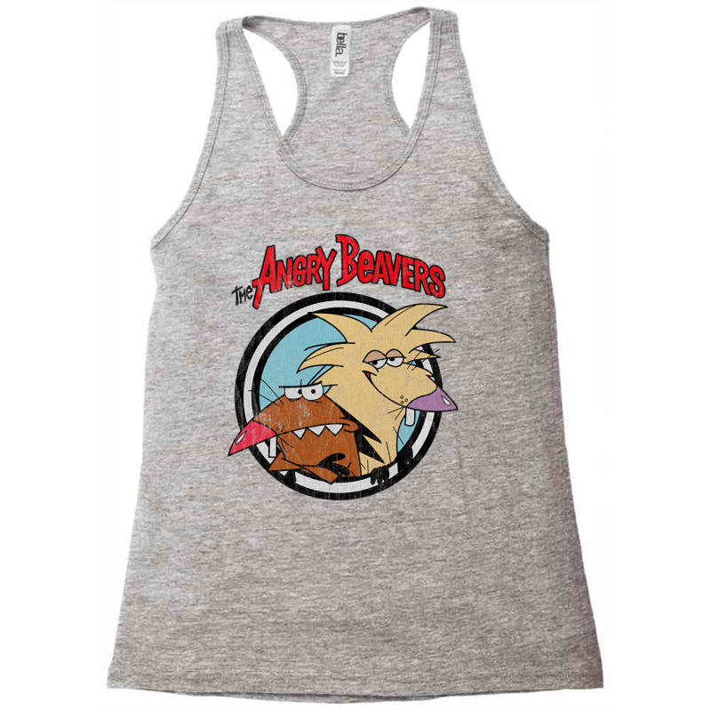 Vintage Angry Beavers Racerback Tank by Rob Store | Artistshot