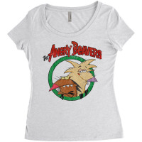 Vintage The Angry Beavers Women's Triblend Scoop T-shirt | Artistshot