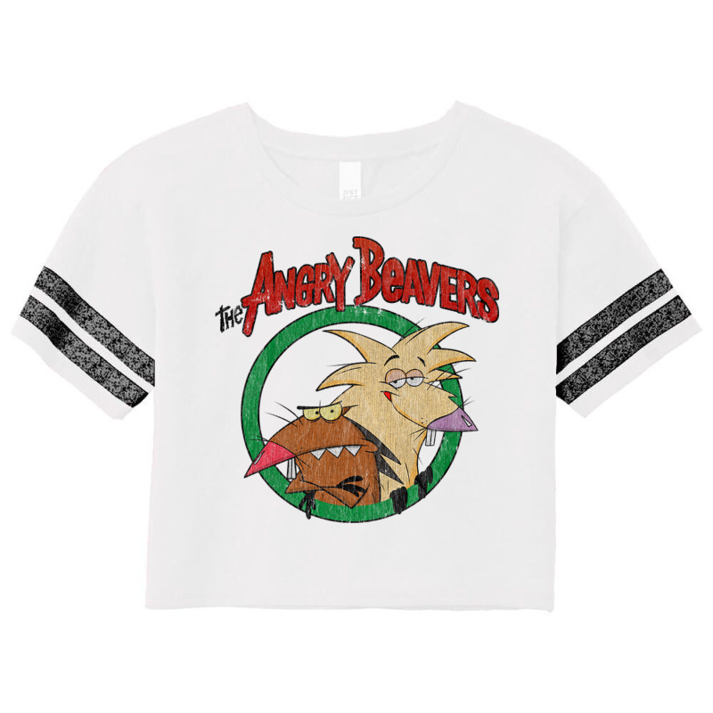 Vintage The Angry Beavers Scorecard Crop Tee by Rob Store | Artistshot