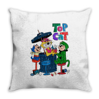 Vintage Top Cat Throw Pillow | Artistshot