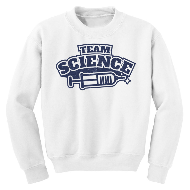 49 Team Science Vaccine Youth Sweatshirt by Jeorge | Artistshot