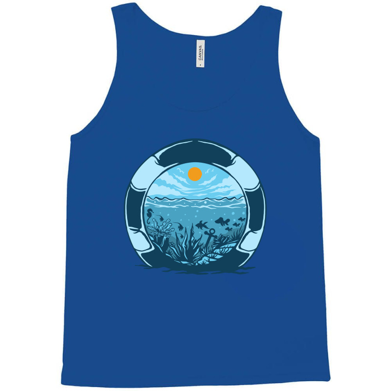 Under The Sea Tank Top by ngaulastd | Artistshot