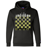 City Forest Chess Vintage Game Champion Hoodie | Artistshot