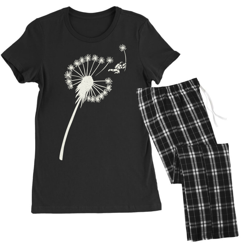 Dandelion Astronaut Flying Away Make A Wish Women's Pajamas Set by Jeorge | Artistshot