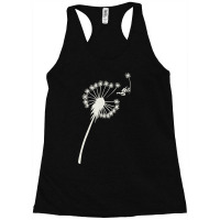 Dandelion Astronaut Flying Away Make A Wish Racerback Tank | Artistshot