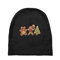 Gingerbread Forest Lumberjack Ugly Baby Beanies | Artistshot