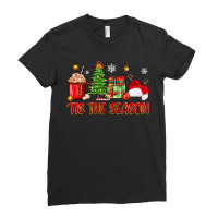 'tis The Season Christmas Ladies Fitted T-shirt | Artistshot