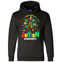 Autism Awareness T  Shirtautism Awareness Flower Gift T  Shirt Champion Hoodie | Artistshot