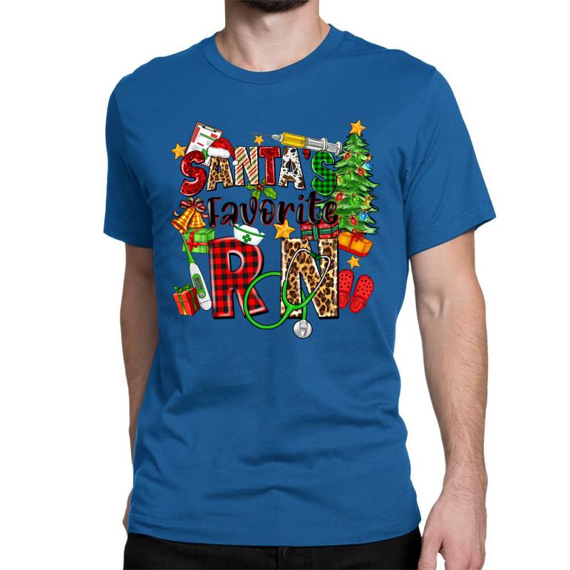 Santa's Favorite Rn Classic T-shirt | Artistshot