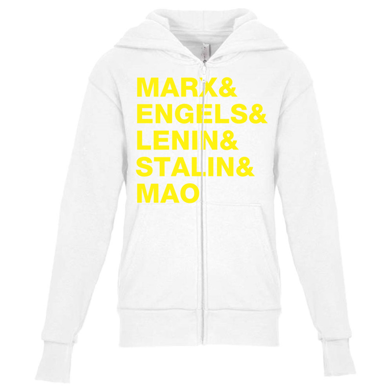 Communist Leaders Youth Zipper Hoodie by TomArt | Artistshot