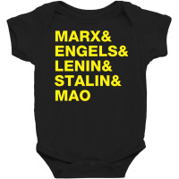 Communist Leaders Baby Bodysuit | Artistshot