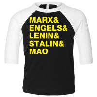 Communist Leaders Toddler 3/4 Sleeve Tee | Artistshot