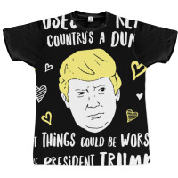 Donald Trump Valentines Day Card Graphic T-shirt | Artistshot