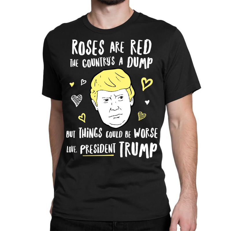 Donald Trump Valentines Day Card Classic T-shirt | Artistshot