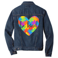 Autism Day T  Shirt Autism Awareness Amazing Cute Funny Colorful Motiv Men Denim Jacket | Artistshot