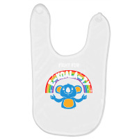 Fight For E Koala Ty Baby Bibs | Artistshot