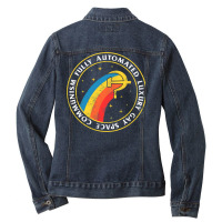 Fully Automated Luxury Gay Space Communism Ladies Denim Jacket | Artistshot