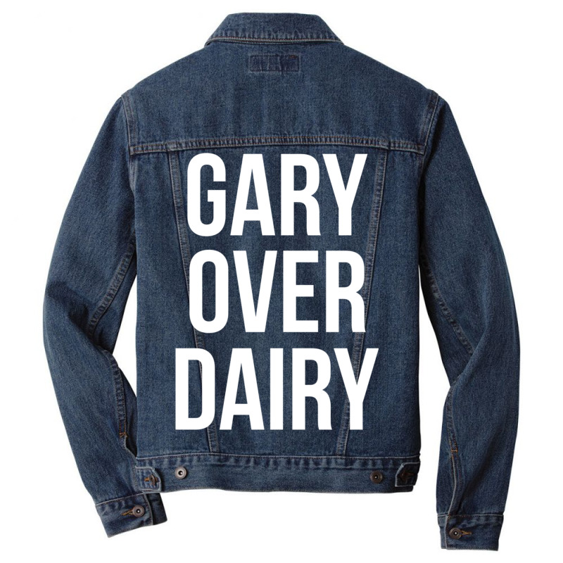 Gary Over Dairy Men Denim Jacket | Artistshot