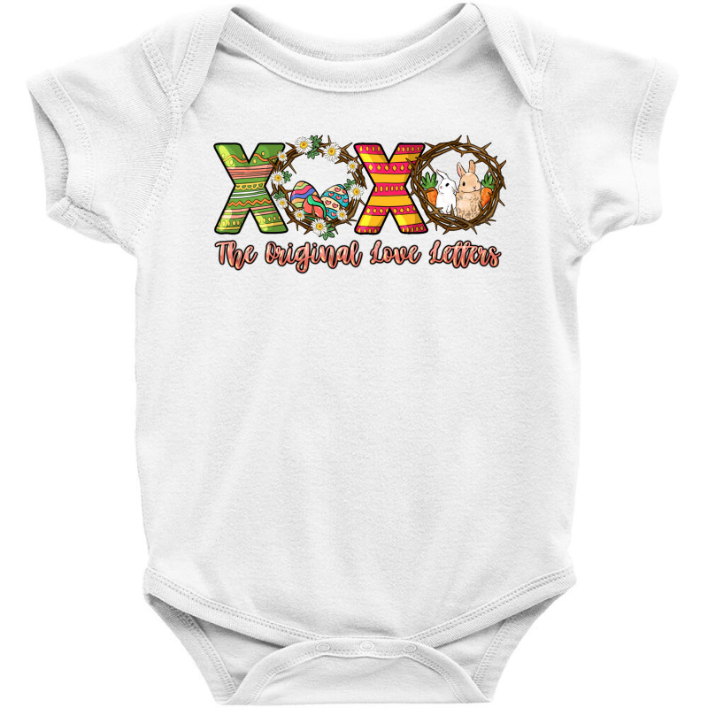 Xoxo The Original Love Letters Baby Bodysuit by NancyCooperArtShop | Artistshot