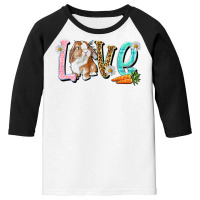 Love Easter Rabbit Youth 3/4 Sleeve | Artistshot