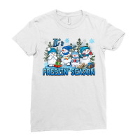 Its Freezin' Season Ladies Fitted T-shirt | Artistshot