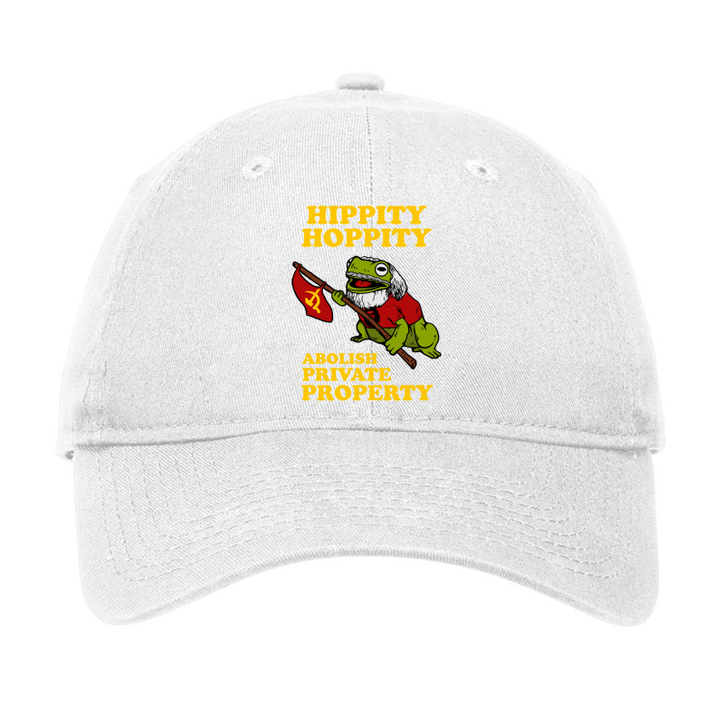 Hippity Hoppity Abolish Private Property Adjustable Cap by TomArt | Artistshot