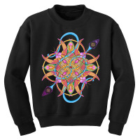 Mandala T  Shirt Tailed Mandala T  Shirt Youth Sweatshirt | Artistshot