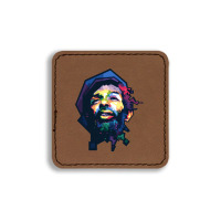 Godfather Of Rap Square Leatherette Patch | Artistshot