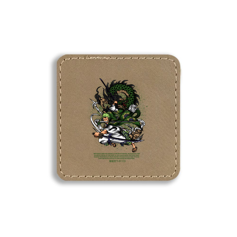 Roronoa Square Leatherette Patch | Artistshot