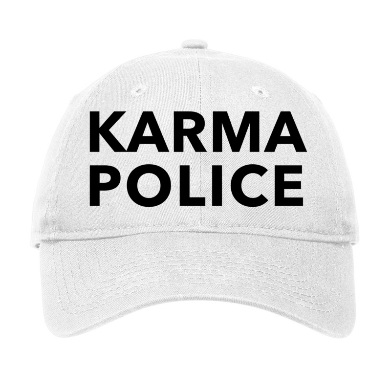 Karma Police Adjustable Cap by TomArt | Artistshot