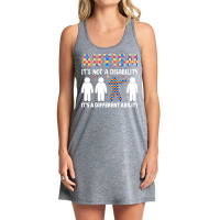 Autism Gift T  Shirt Autism It's Not A Disability It's A Different Abi Tank Dress | Artistshot