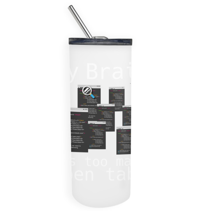 Programmer Software Computer Science Binary Pc (4) Skinny Tumbler | Artistshot