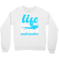 Scuba Diving Diving Diver Apnea Water Sports (5) Crewneck Sweatshirt | Artistshot