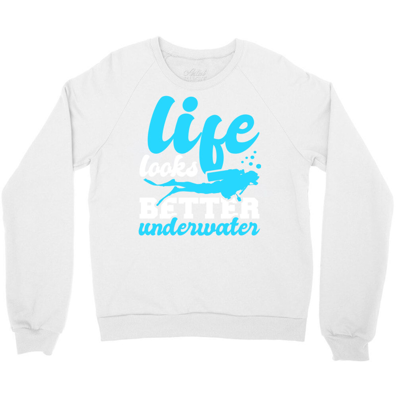 Scuba Diving Diving Diver Apnea Water Sports (5) Crewneck Sweatshirt by ChuArt. | Artistshot