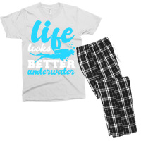 Scuba Diving Diving Diver Apnea Water Sports (5) Men's T-shirt Pajama Set | Artistshot